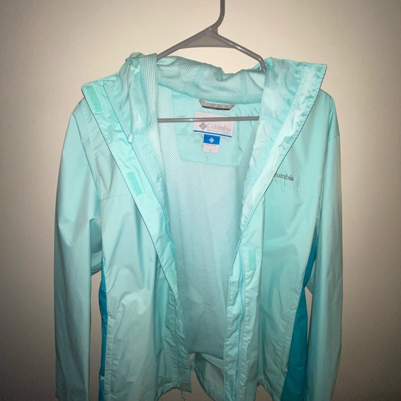 Columbia blue rain jacket - Picture 5 of 6
